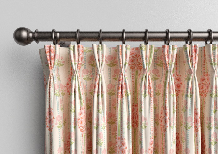 Petal & Block Jaipur Stripe, Dhara - Made to Measure Curtains - Image 11